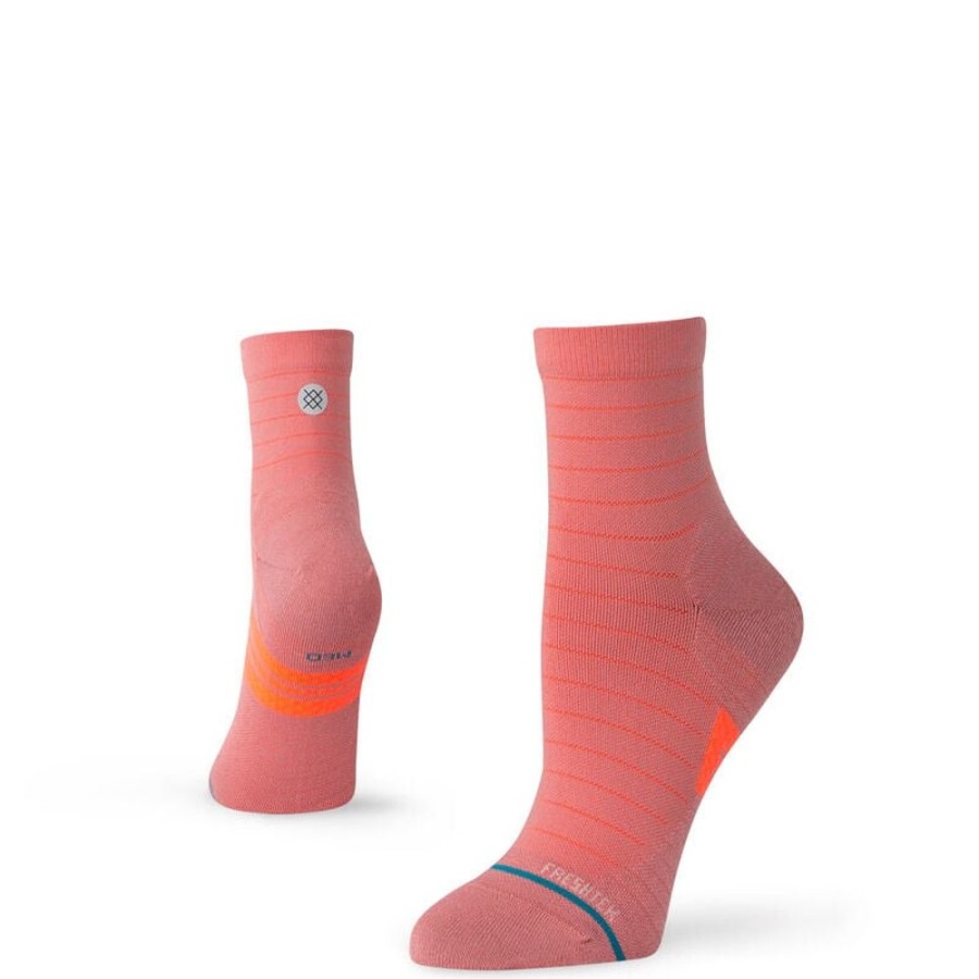 Apparel Stance | Performance Quarter Socks Amari Dusty Rose