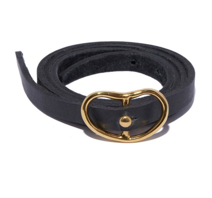 Jewelry + Accessories Lizzie Fortunato Jewels Belts | Skinny Georgia Belt Black